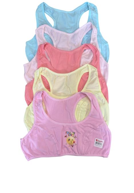 Bustiera Fete ,Cu Bretea Lata,Culoare Diversificata,Engros